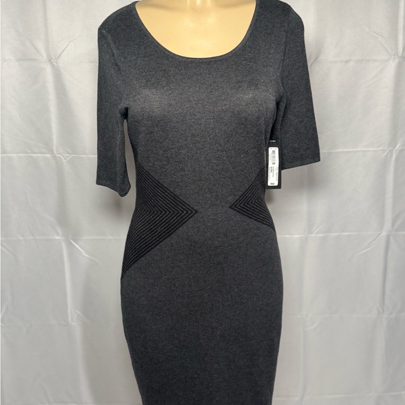 Worthington Dresses & Skirts - Worthington Charcoal Midi Dress